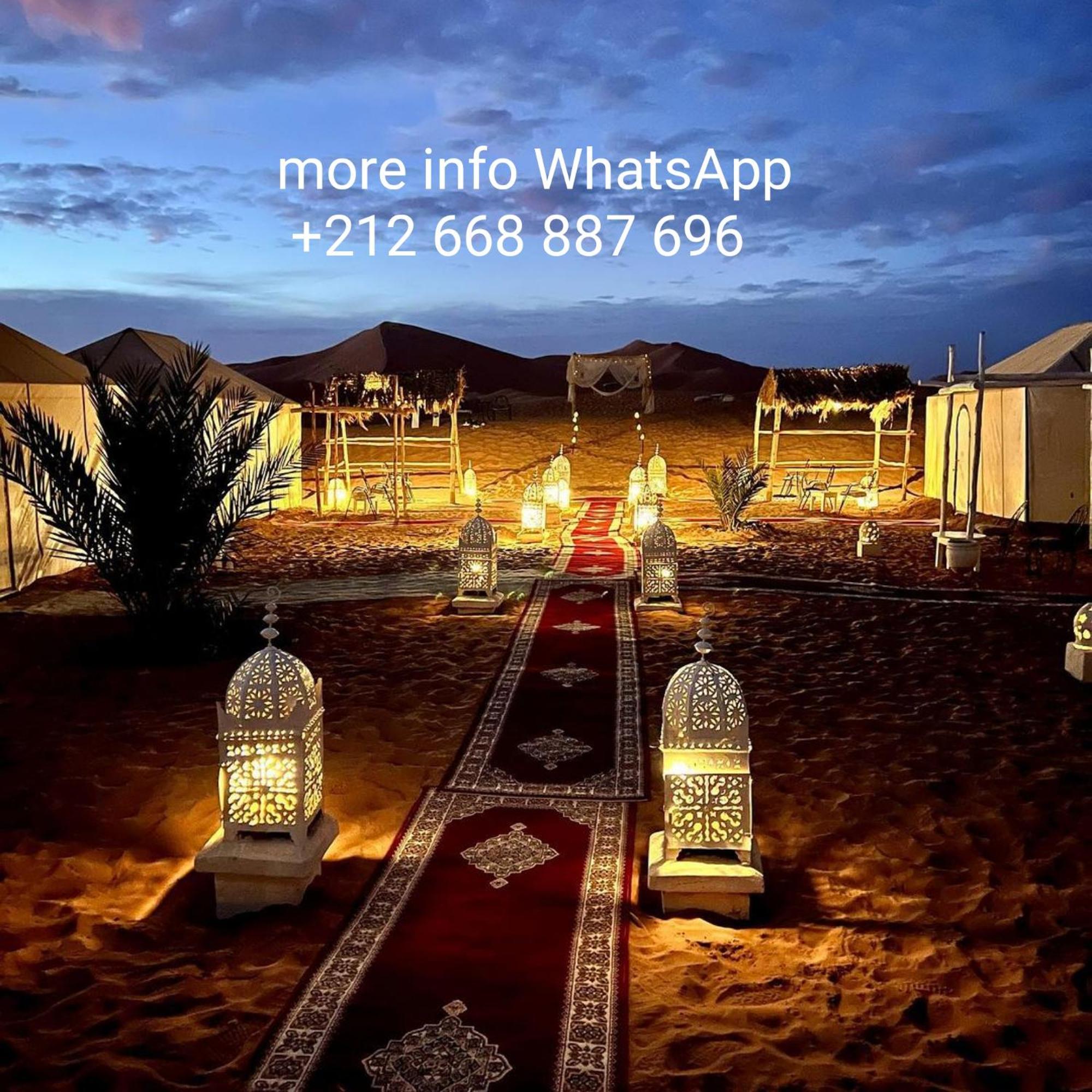 Hotel Ahlam Luxury Camp Merzouga Zewnętrze zdjęcie